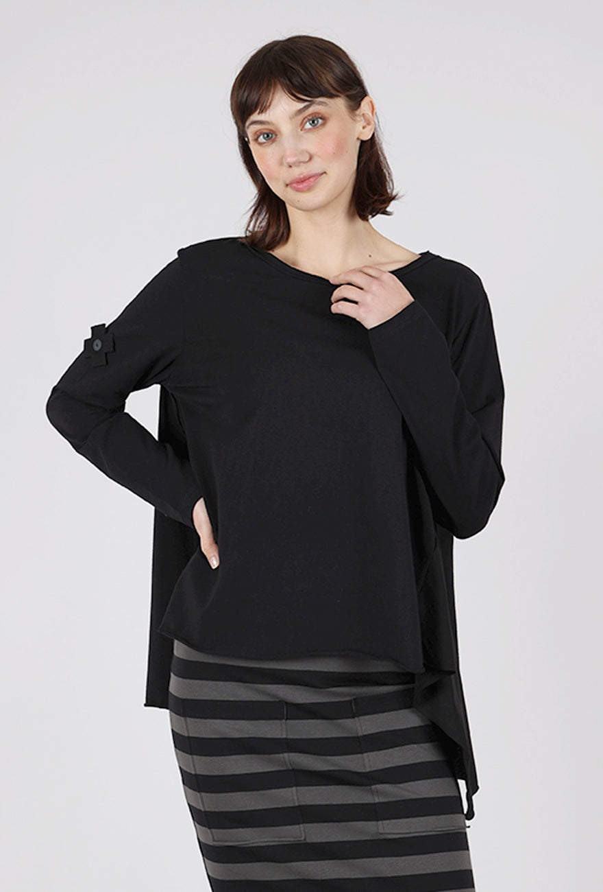 Pluslavie A Big Shirt, Black