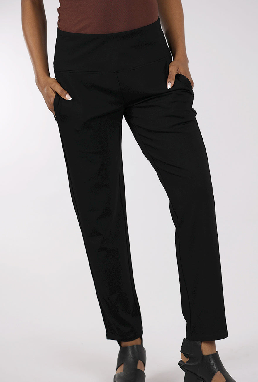 Habitat Core Travel Solid Straight Pant, Black
