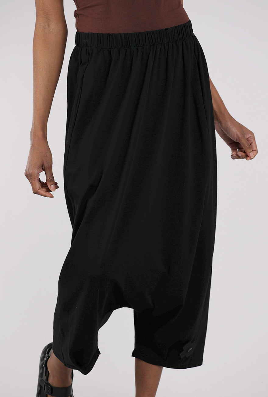 Pluslavie A Baggy Pant, Black
