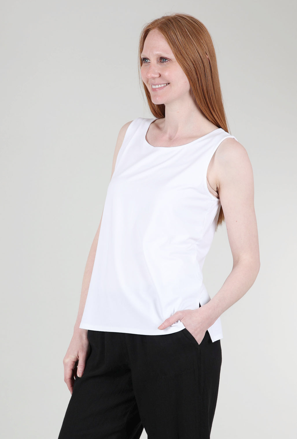 Habitat Core Travel Easy Tank, White