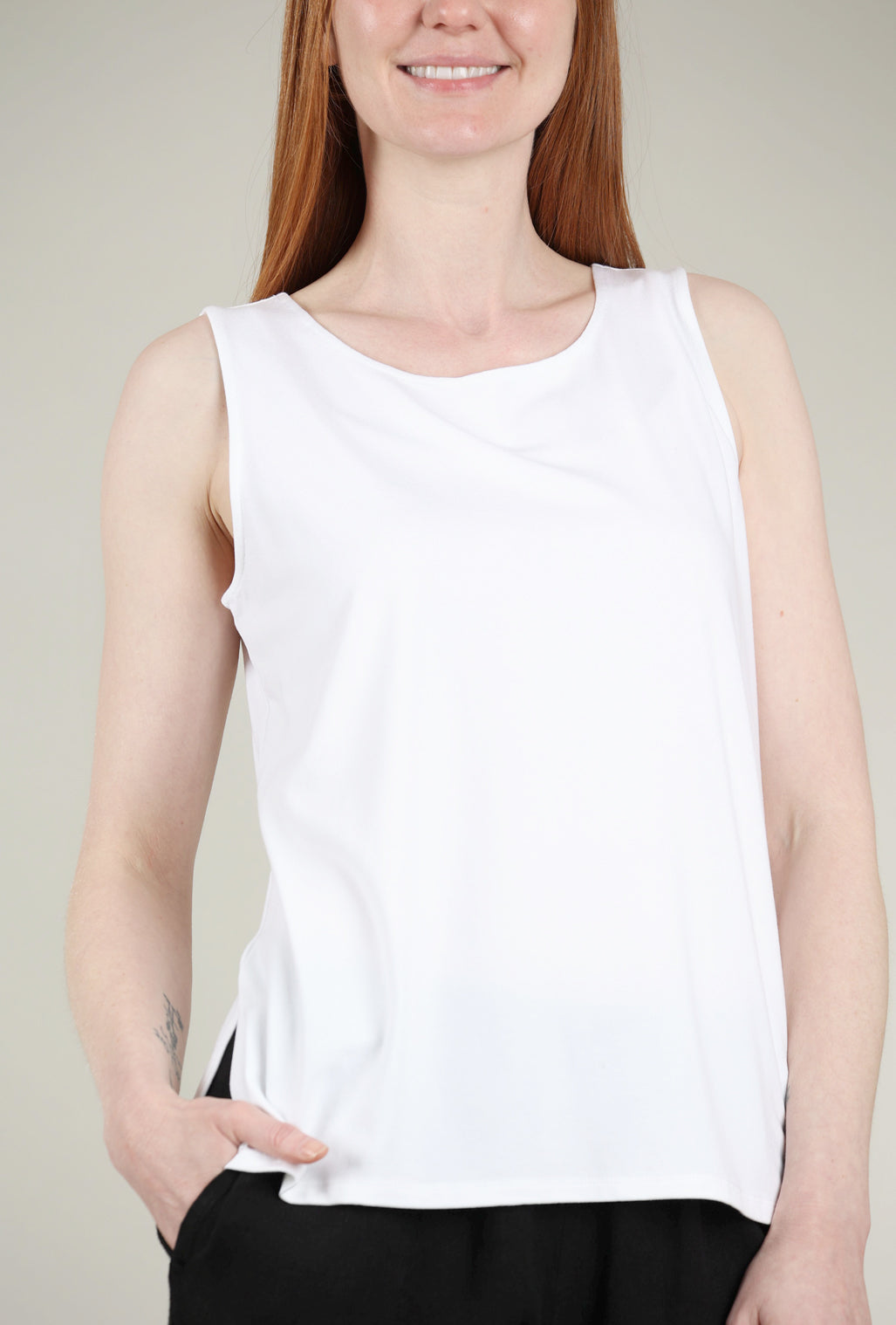 Habitat Core Travel Easy Tank, White