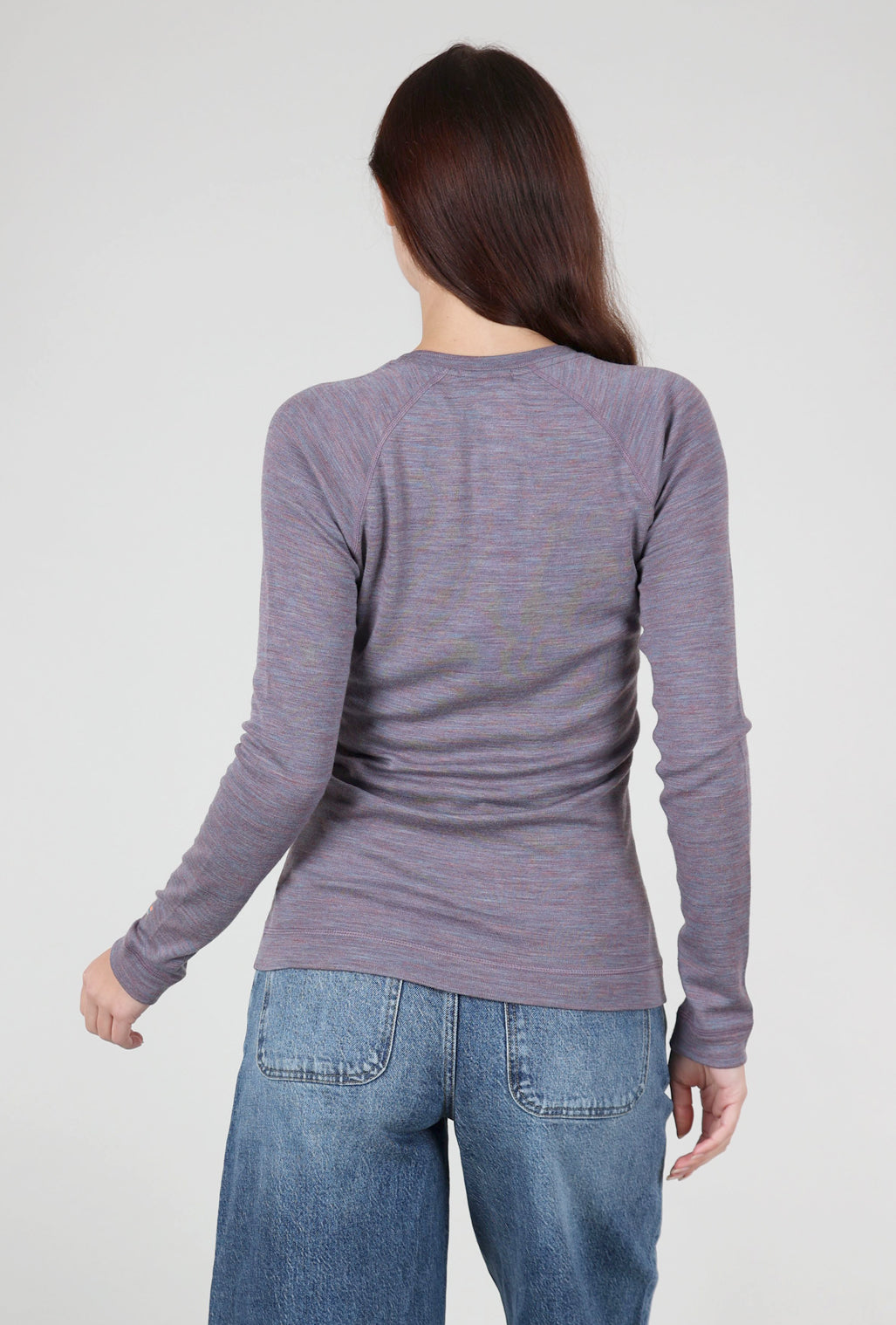Smartwool Classic Thermal Base Layer, Chalk Violet Heather