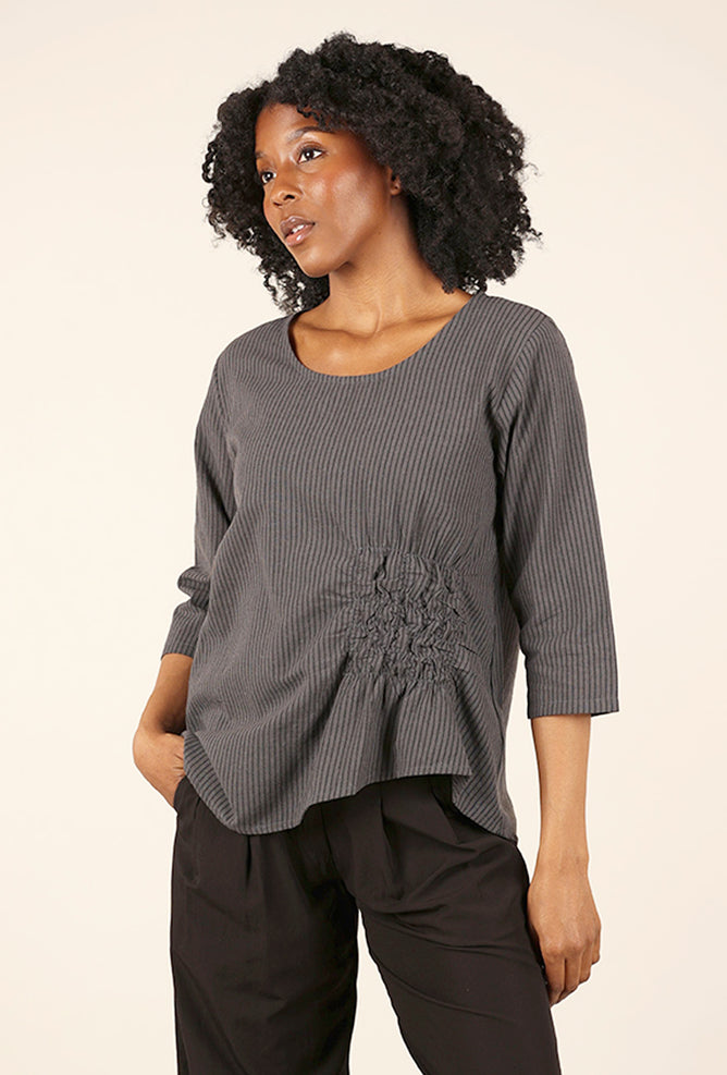 Tulip Olga Poplin Shirt, Windsor Stripe