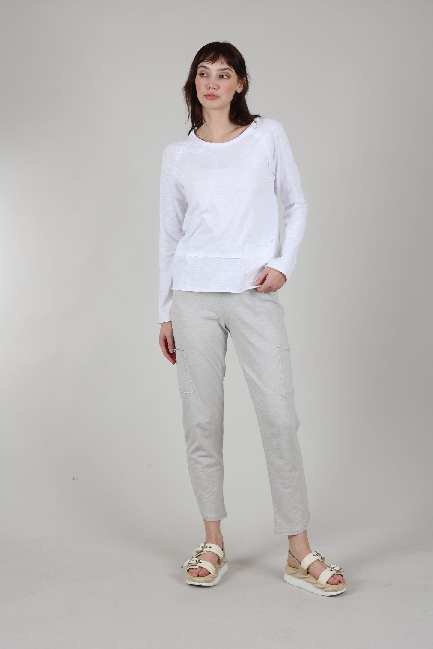Escape by Habitat Cotton Slub Pocket Ankle Pant, Dune
