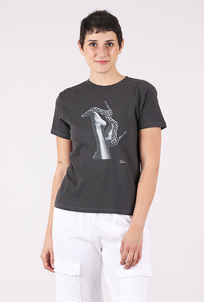 CPress Studio Mushie Tee, Black/Rest Play