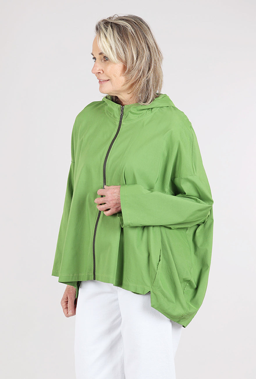 Knit Knit Zipper Zooey Jacket, Verde