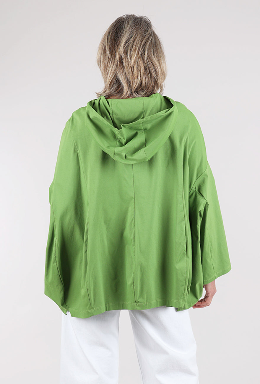 Knit Knit Zipper Zooey Jacket, Verde
