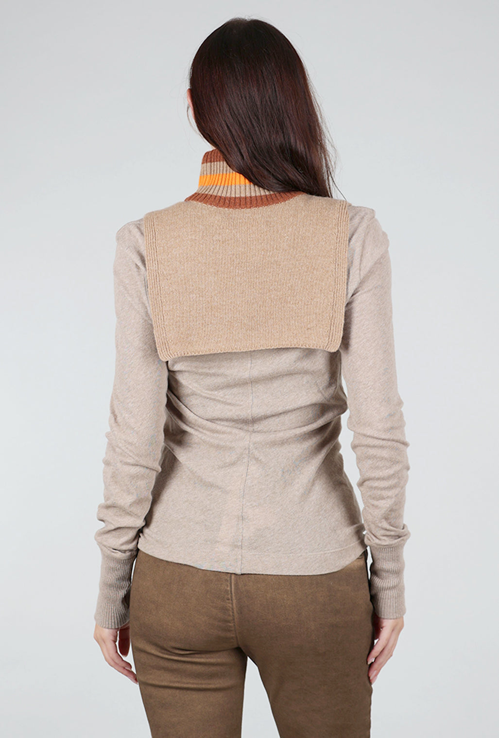 Cocoa Cashmere Nephele Collar, Fudge