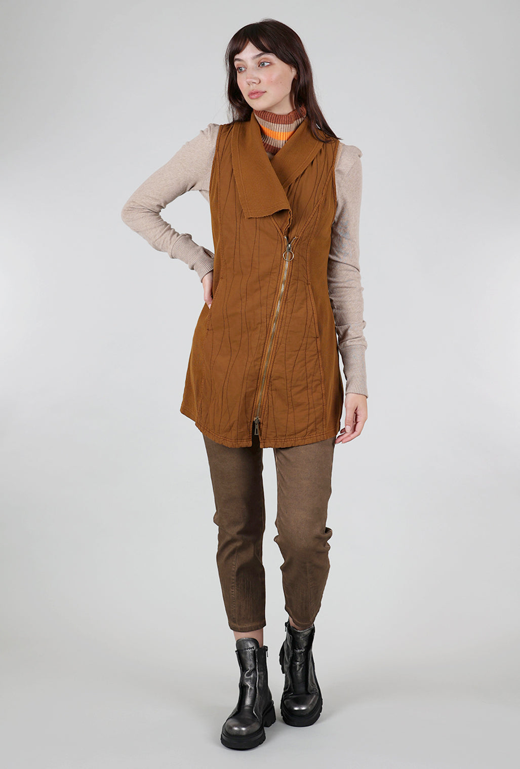 Cocoa Cashmere Nephele Collar, Fudge
