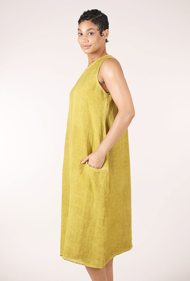 Dolma Anita Dress, Mustard