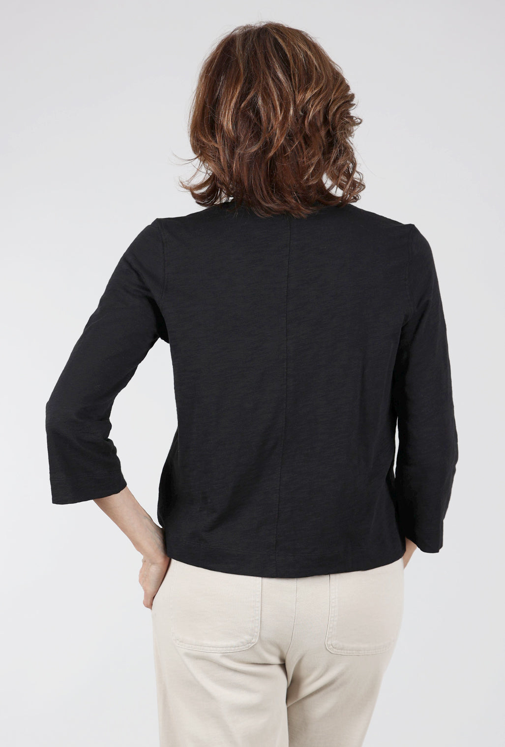 Lilla P Easy Open Cardie, Black