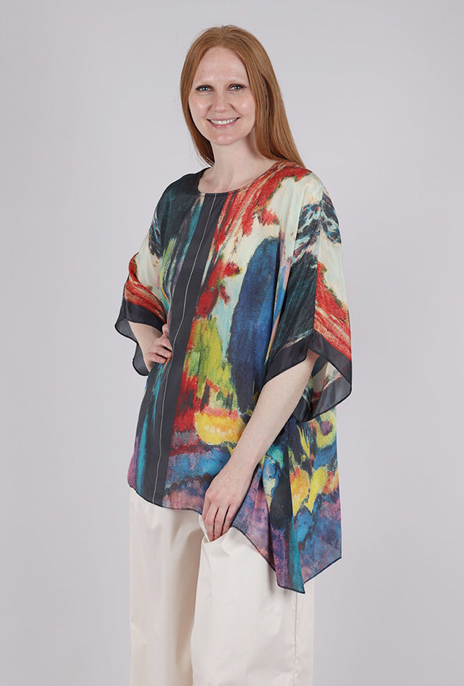 Cocoon House Silk Tari Tunic, Enchanted