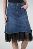 Pluslavie D+M Skirt, Blue 