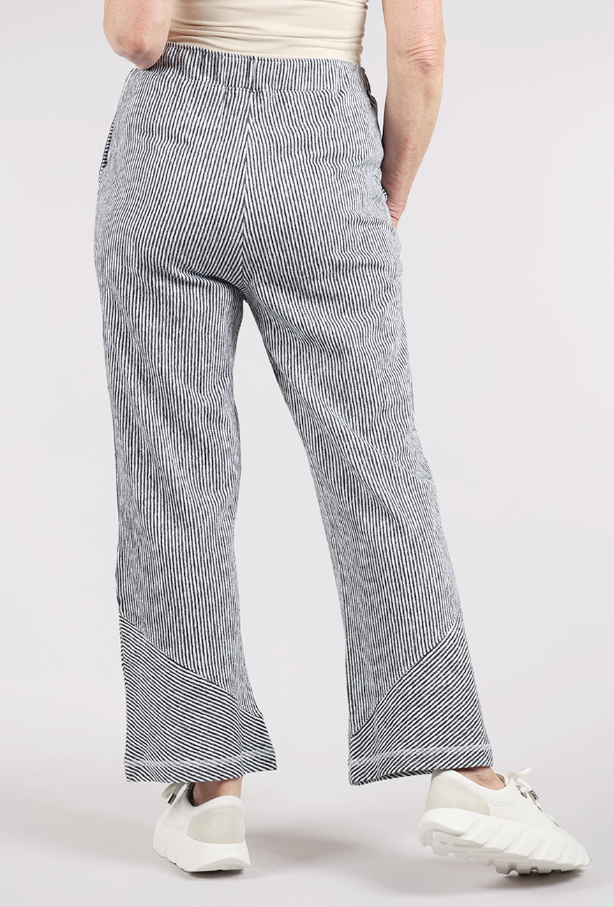 Habitat Pasadena Veranda Pant, Black Stripe