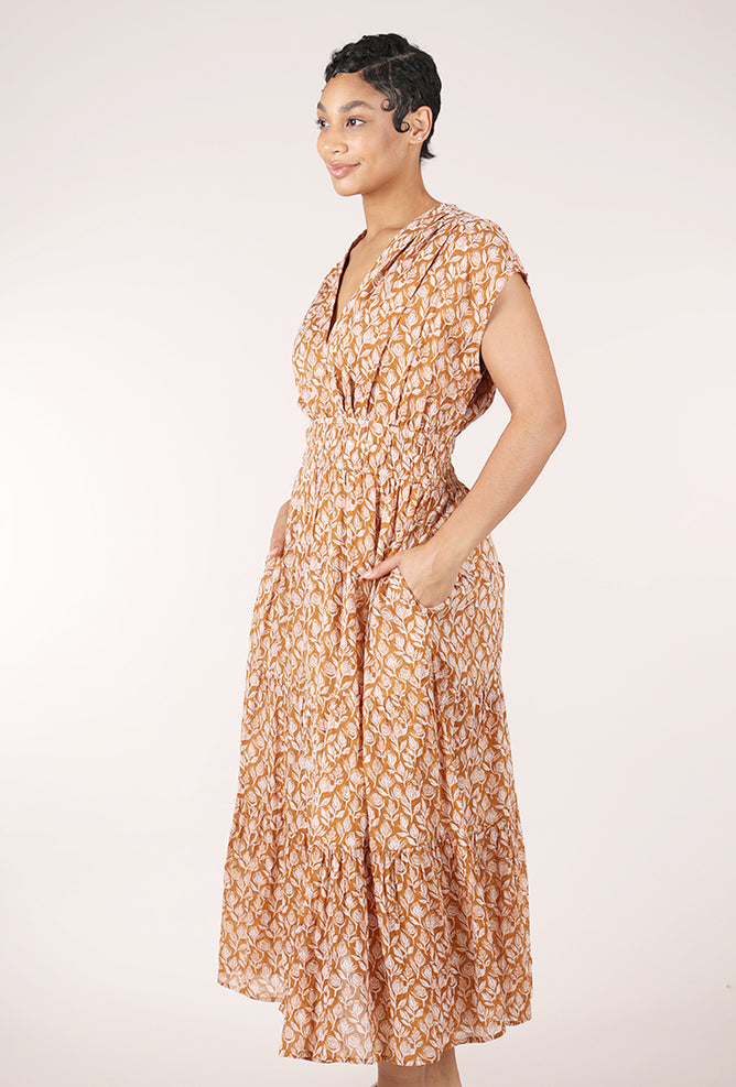 Dolma Camille Maxi Dress, Mocha