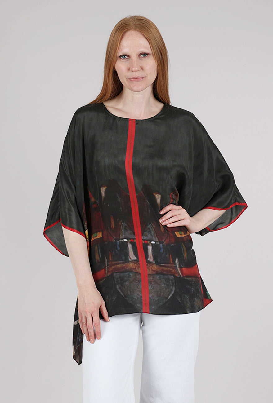 Cocoon House Silk Tari Tunic, Roseanne's Home