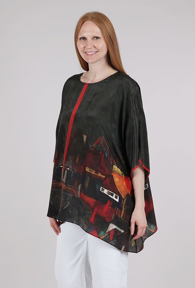Cocoon House Silk Tari Tunic, Roseanne's Home