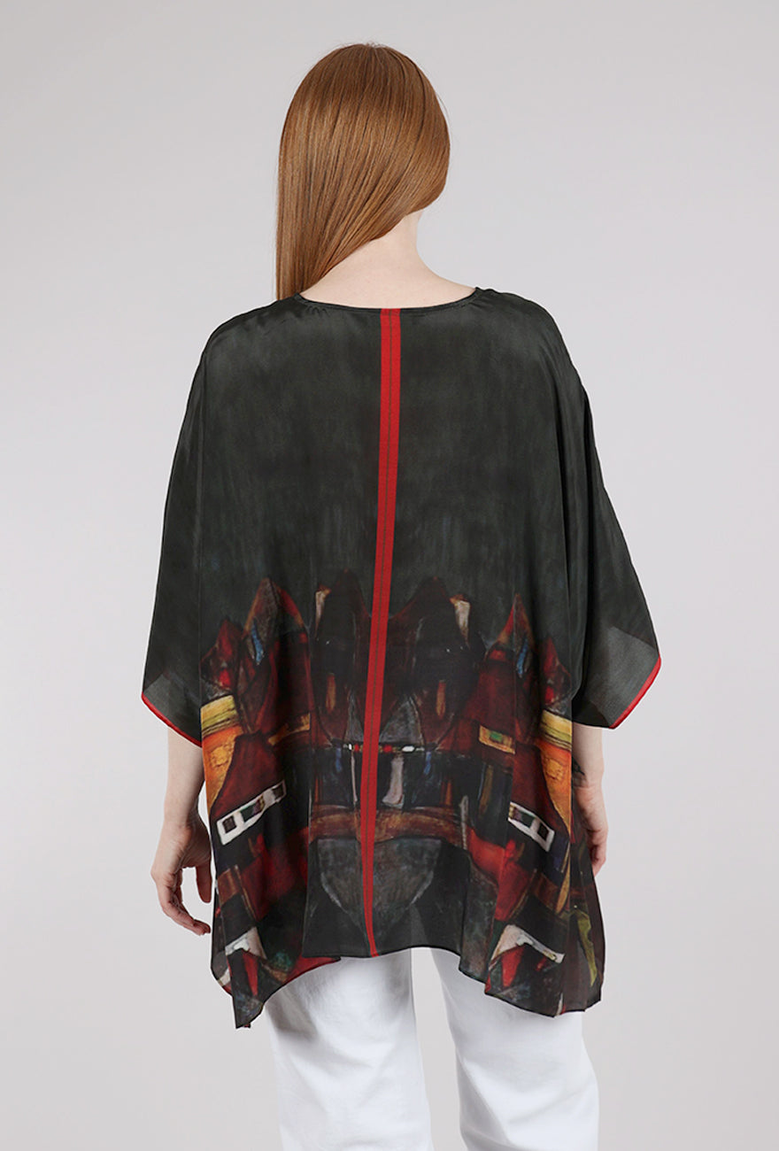 Cocoon House Silk Tari Tunic, Roseanne's Home