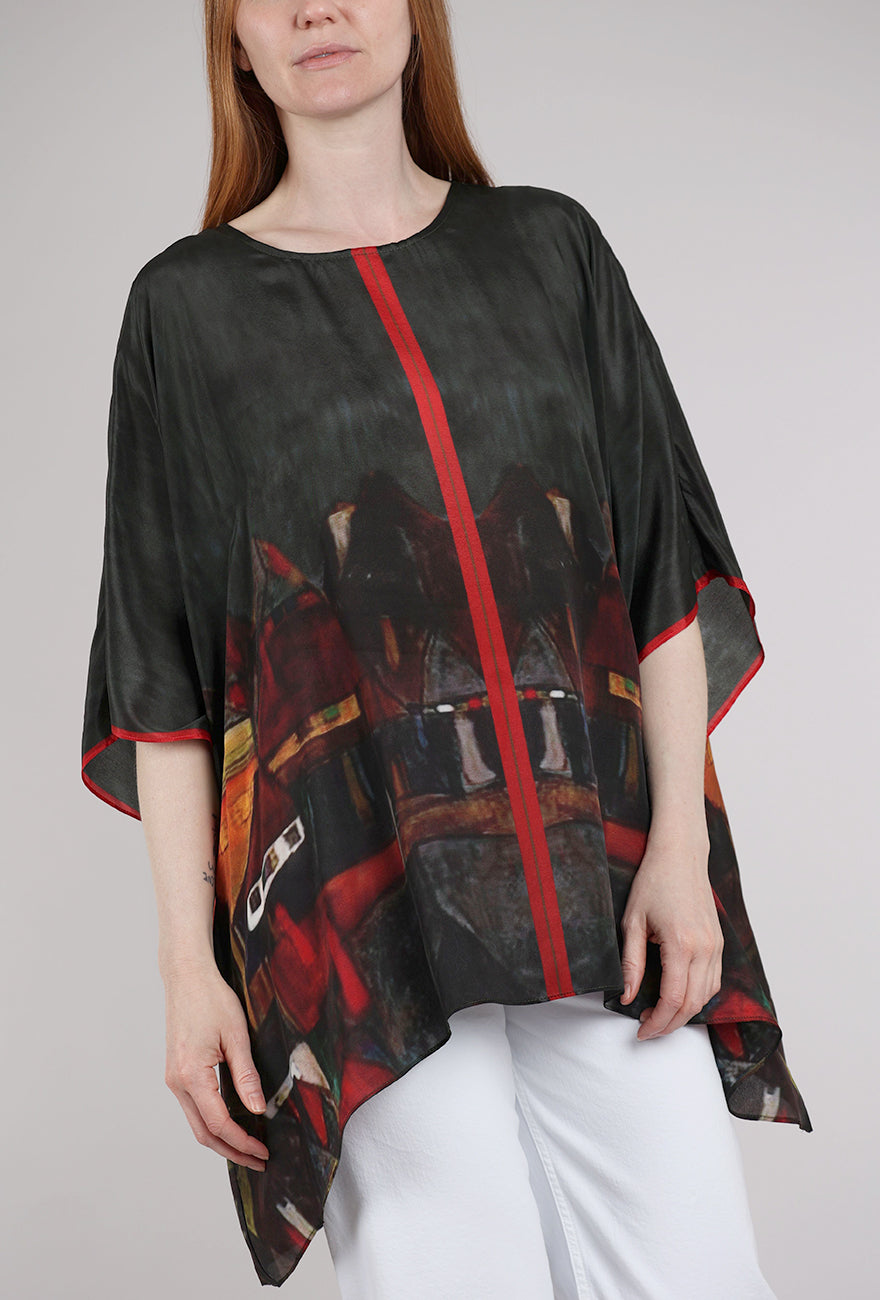 Cocoon House Silk Tari Tunic, Roseanne's Home