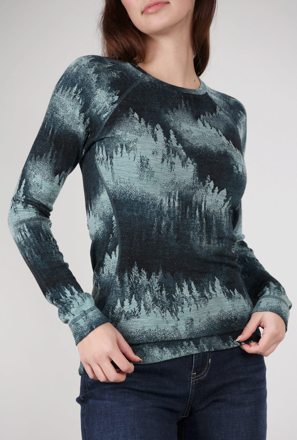 Smartwool Classic Thermal Base Layer, Twilight Foggy Pine