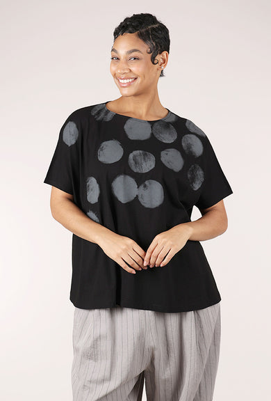 Moyuru Spot the Dot Top, Black