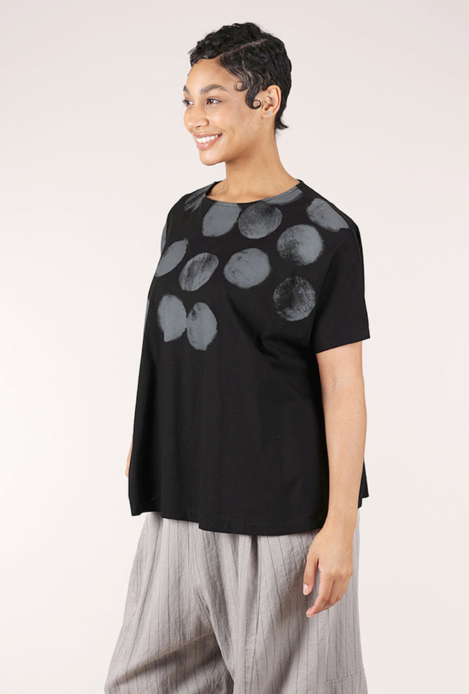Moyuru Spot the Dot Top, Black