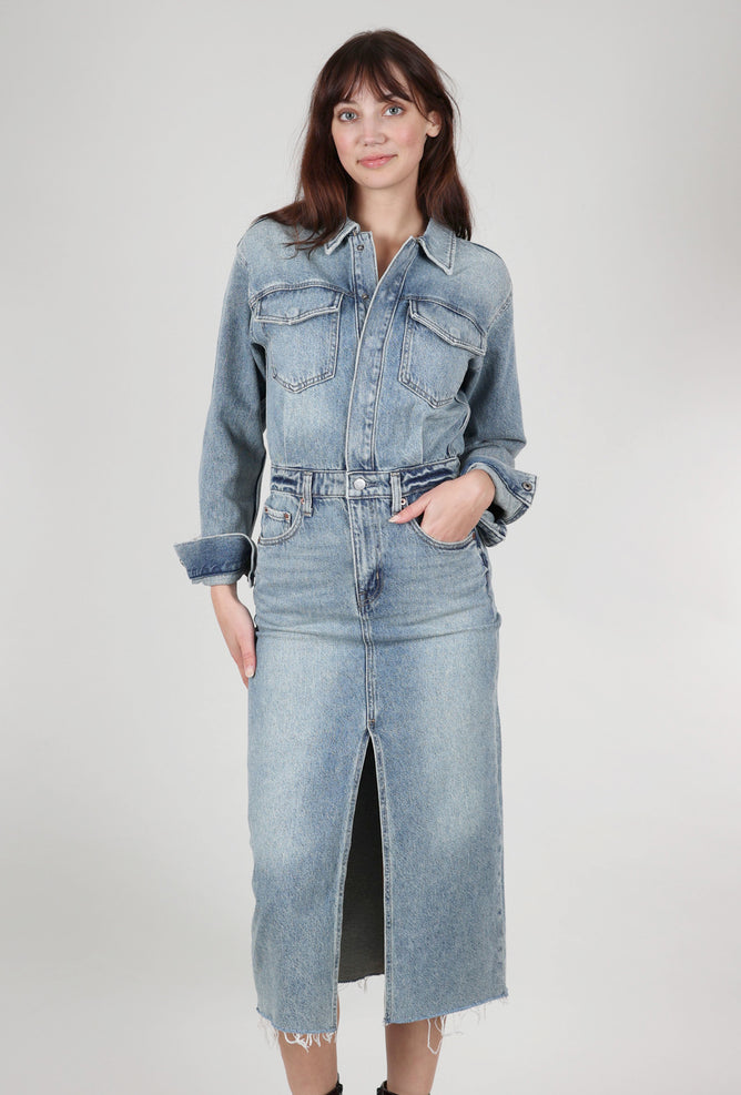 Pistola Amira Midi Dress, Marcel Blue