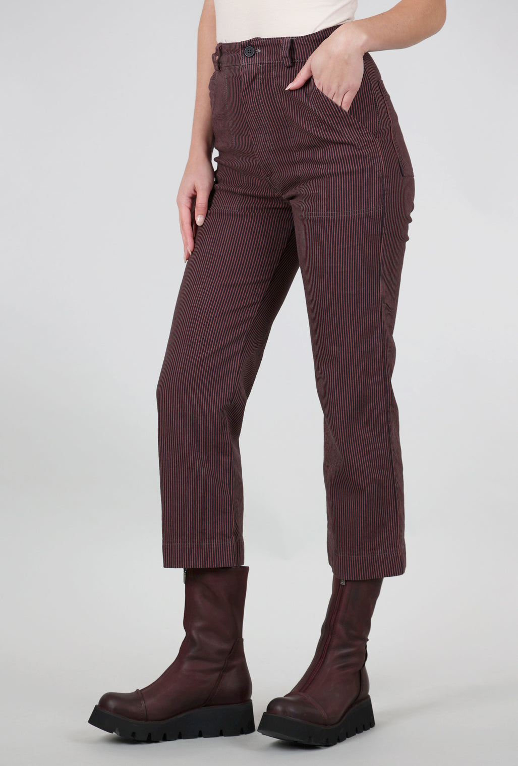 Prairie Underground Smithy Pant, Redwood Stripe