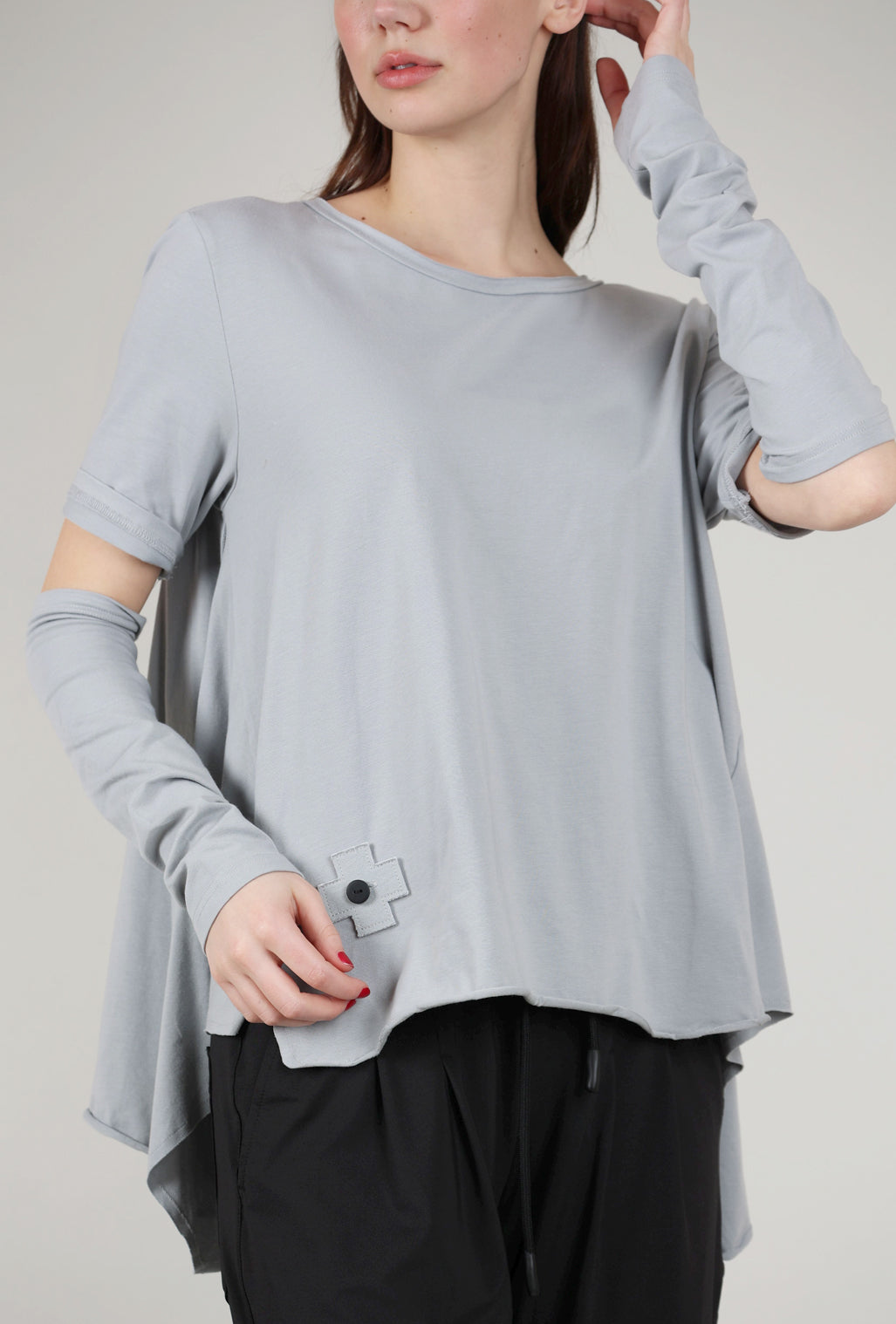 Pluslavie A Big T Shirt, Light Gray