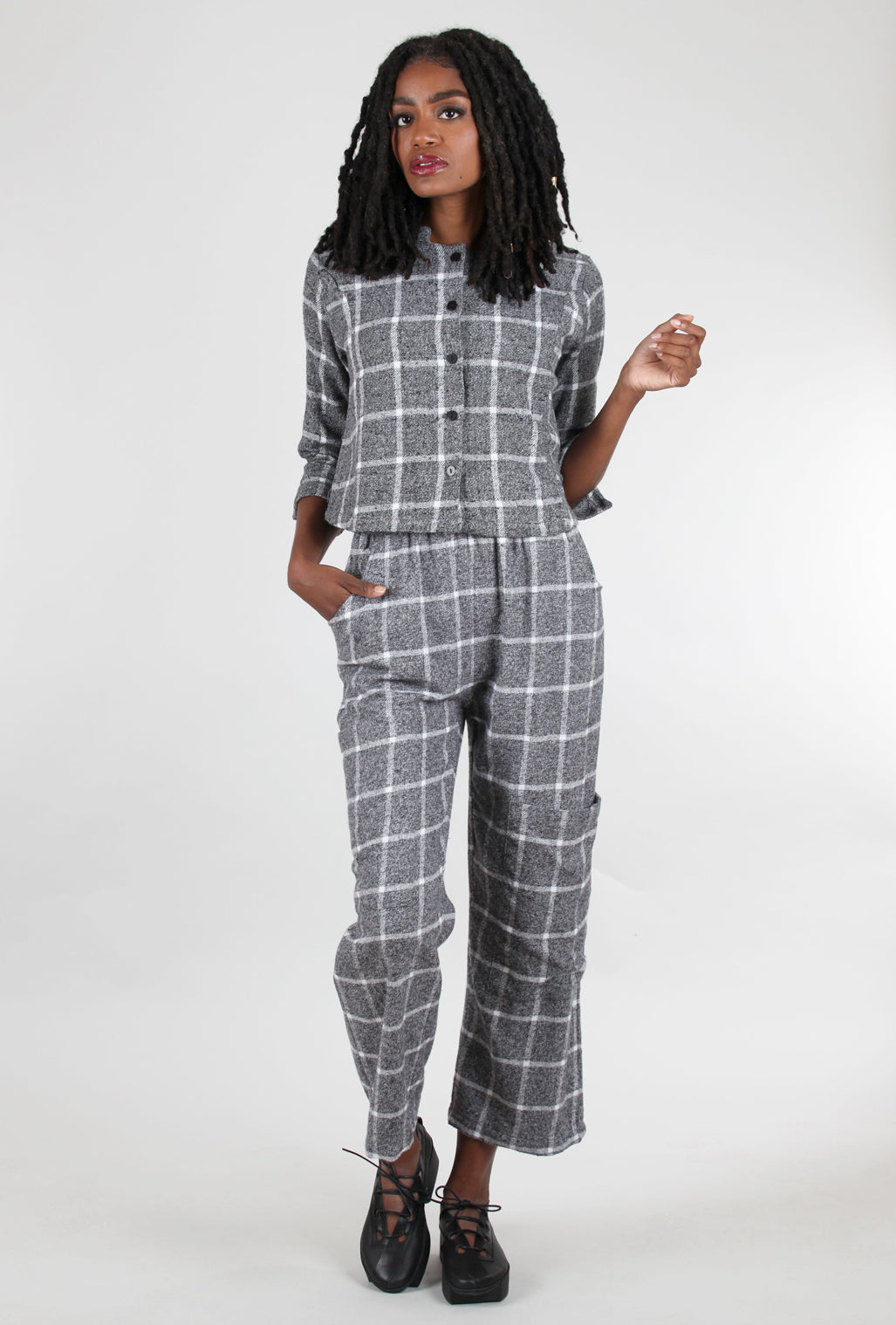 Tulip Dakota Flannel Jacket, Gray Cambridge