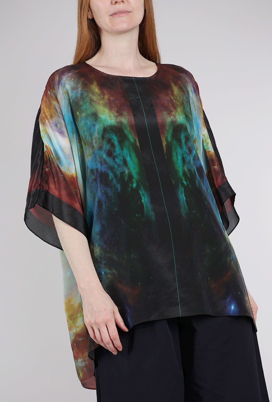 Cocoon House Silk Tari Tunic, Hubble