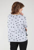 Habitat Double-Face Dot Pullover, Washed Black 