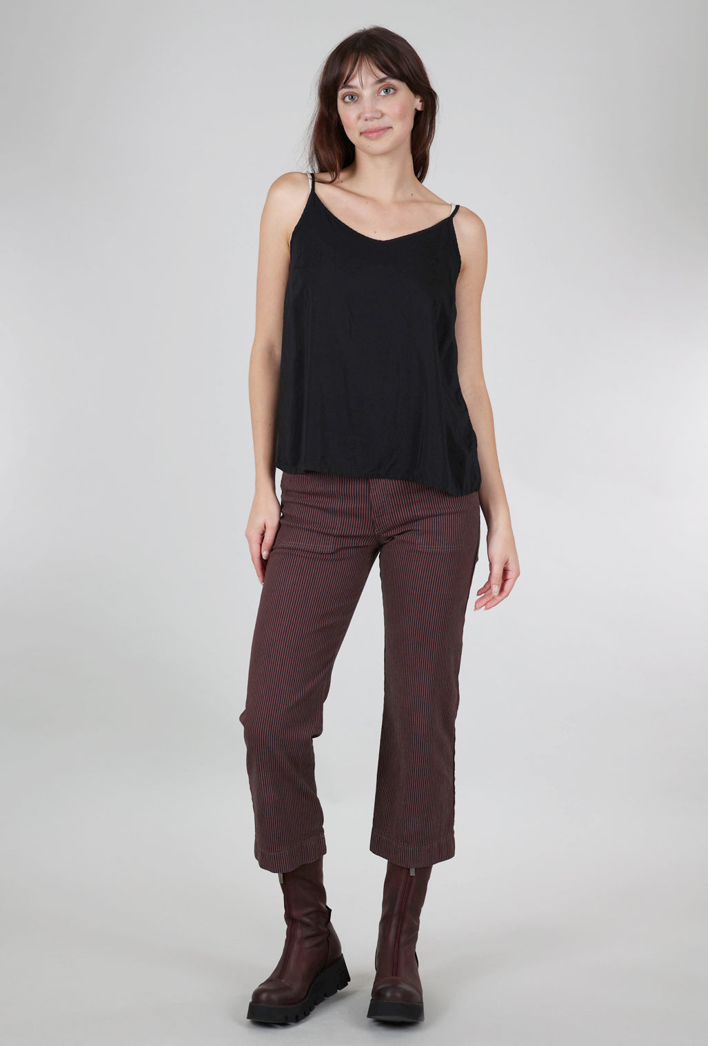 Grizas Silk Camisole, Black