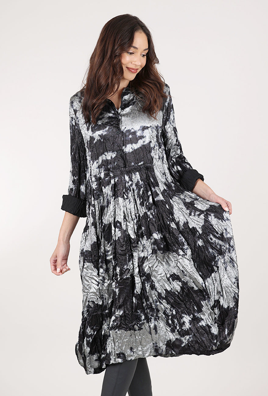 Alembika Metallic Mania Dress, Silver