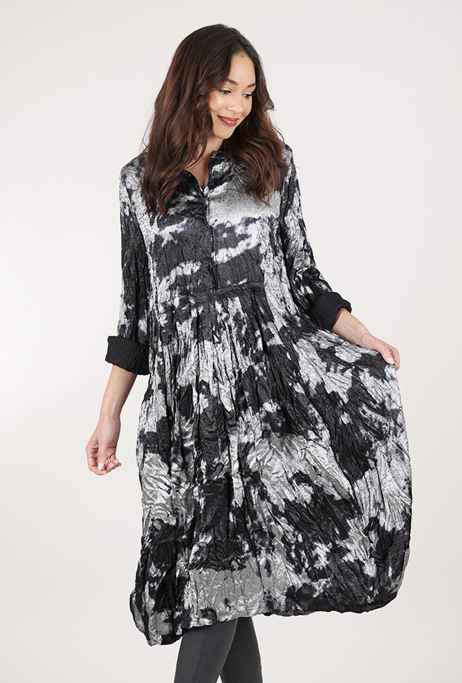 Alembika Metallic Mania Dress, Silver