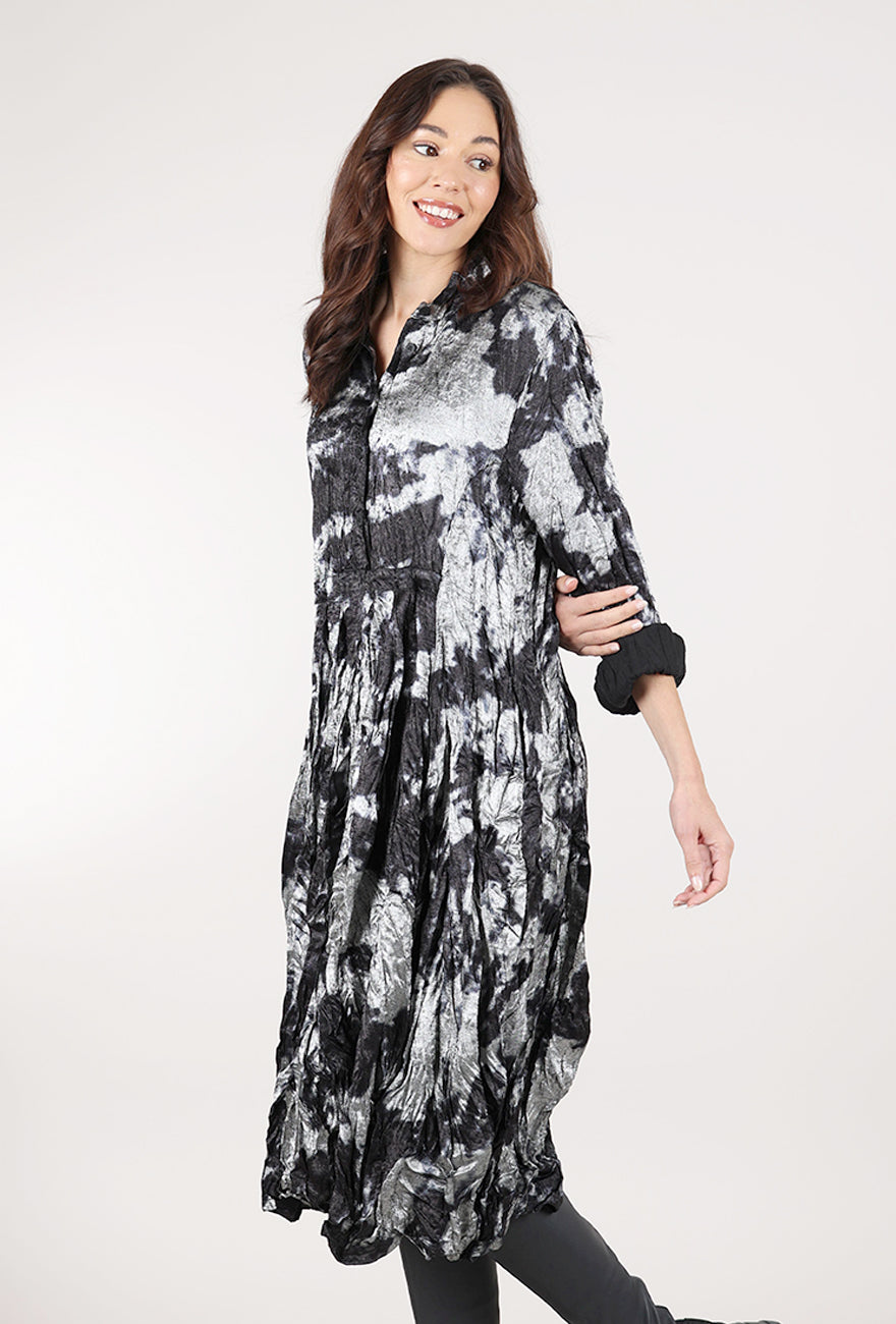 Alembika Metallic Mania Dress, Silver