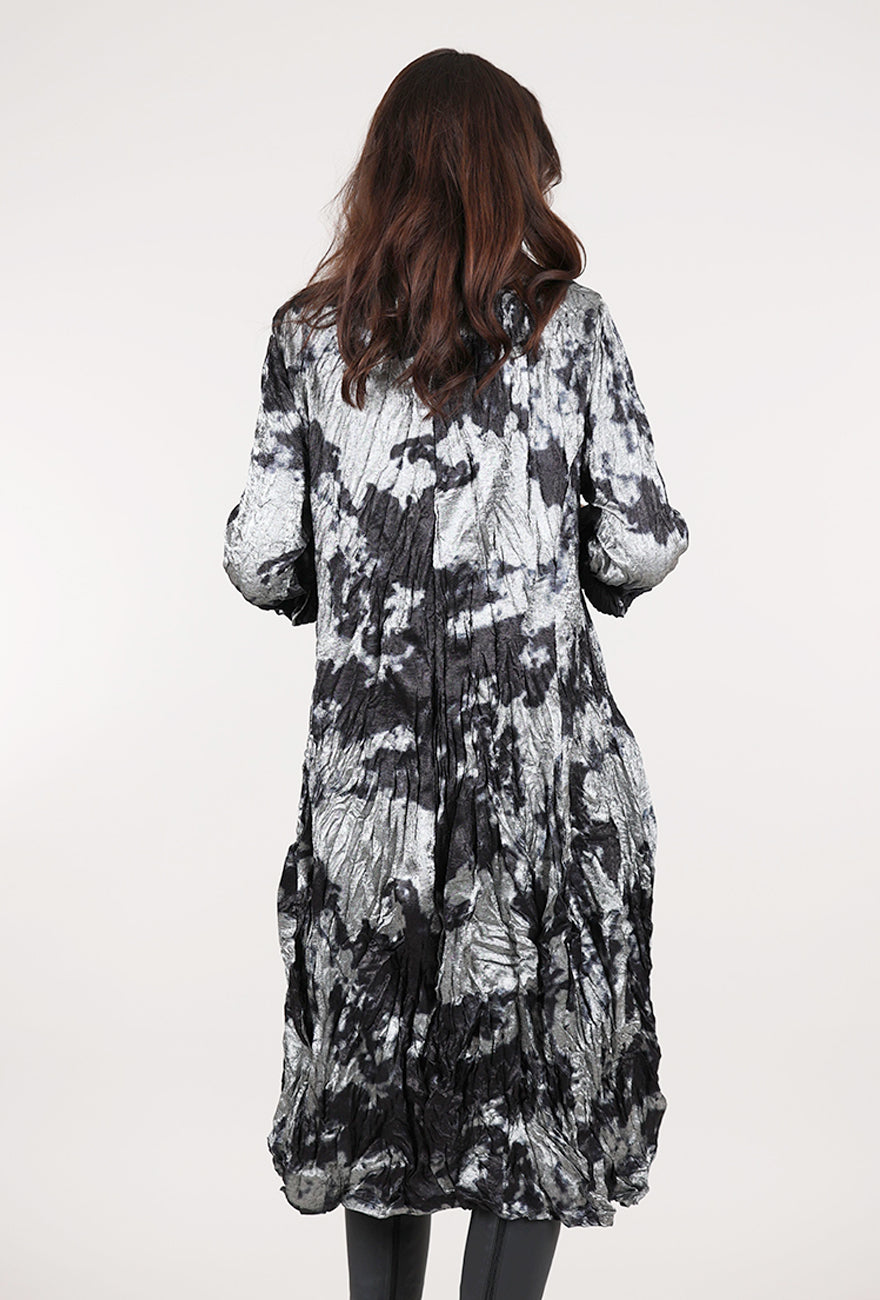 Alembika Metallic Mania Dress, Silver
