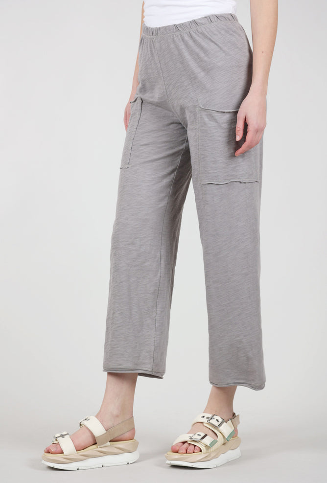 Escape by Habitat Cotton Slub Pocket Flood, Fog