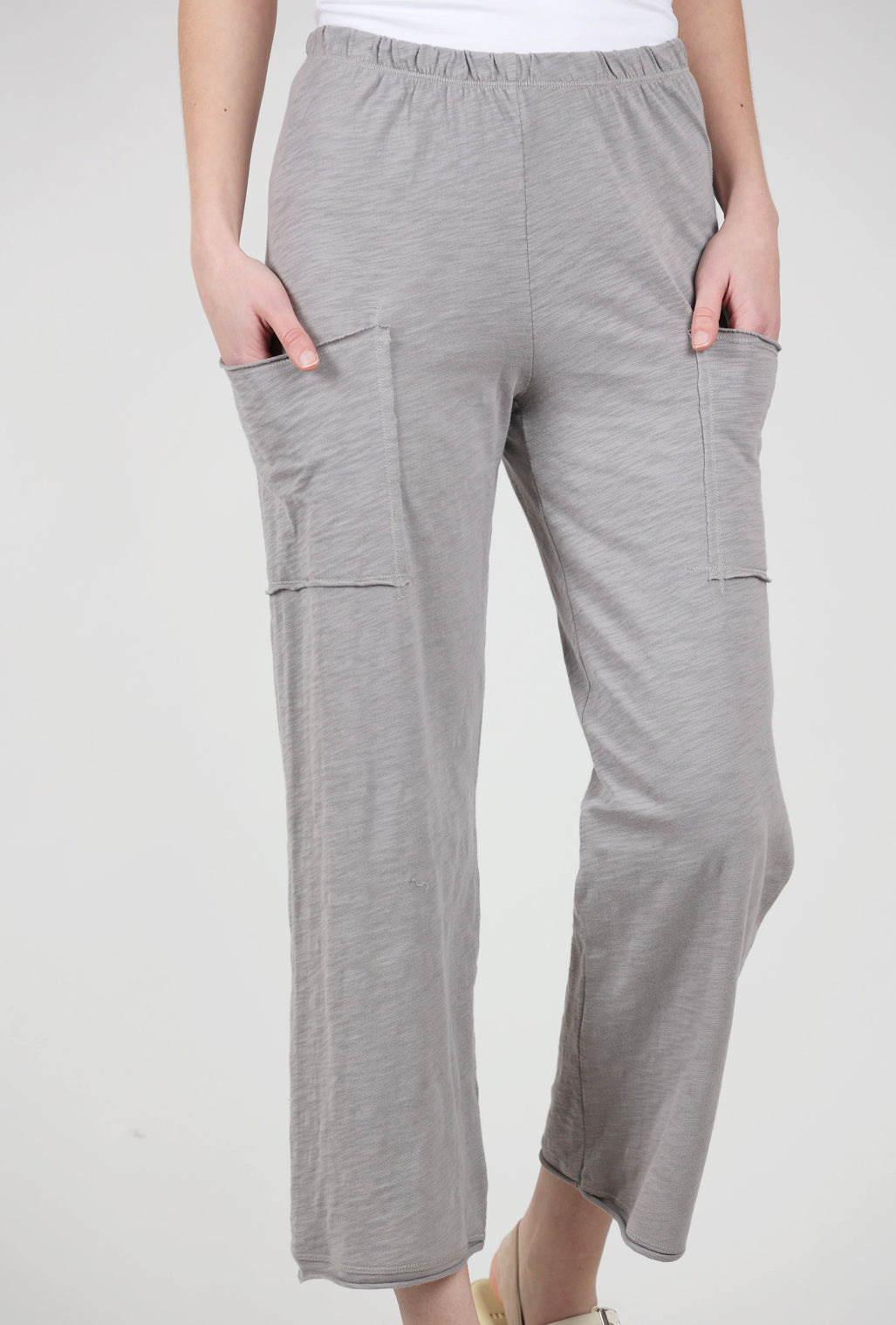 Escape by Habitat Cotton Slub Pocket Flood, Fog