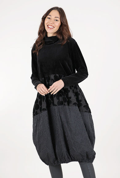 Alembika Mix it Up Dress, Black