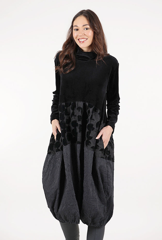 Alembika Mix it Up Dress, Black