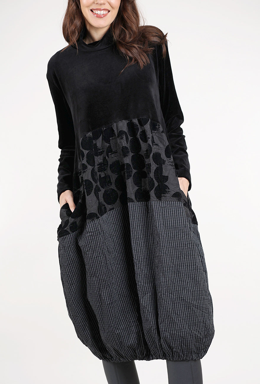Alembika Mix it Up Dress, Black