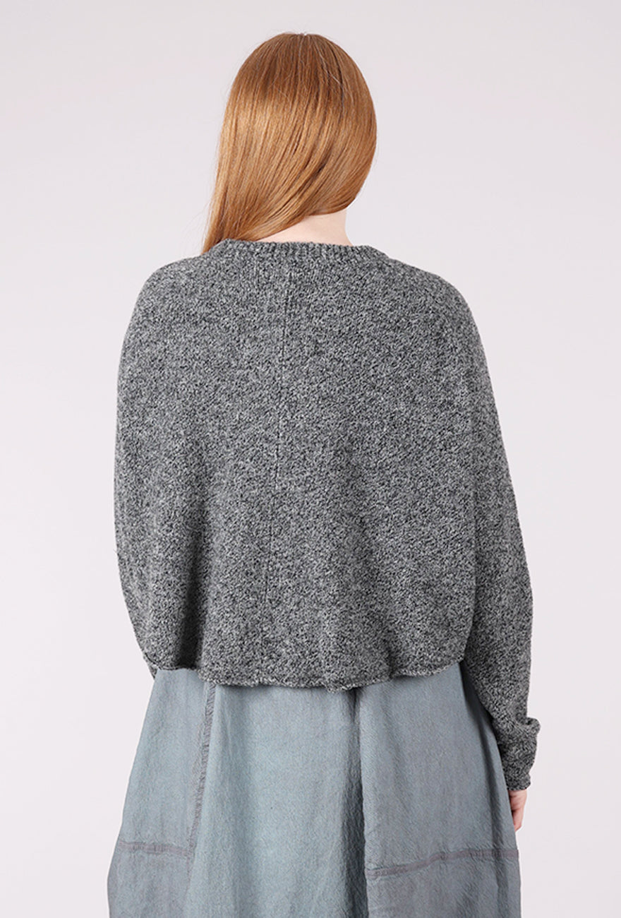 Rundholz Baby Pocket Cardie, Dark Gray