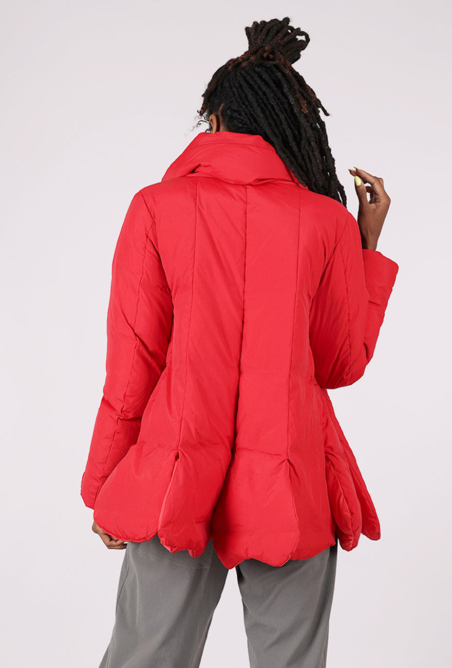 Rundholz Petal Puffer Swing Jacket, Rose