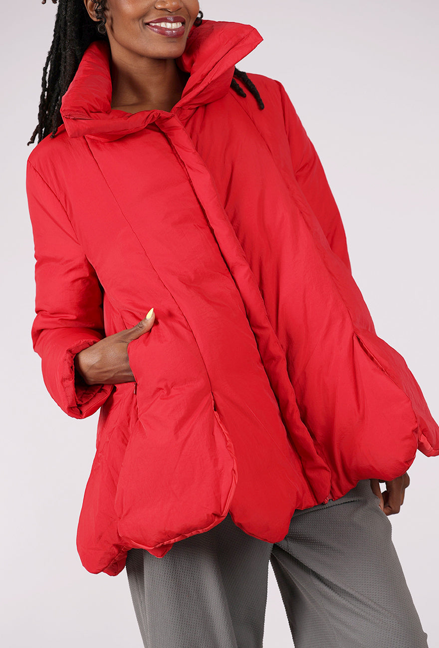 Rundholz Petal Puffer Swing Jacket, Rose