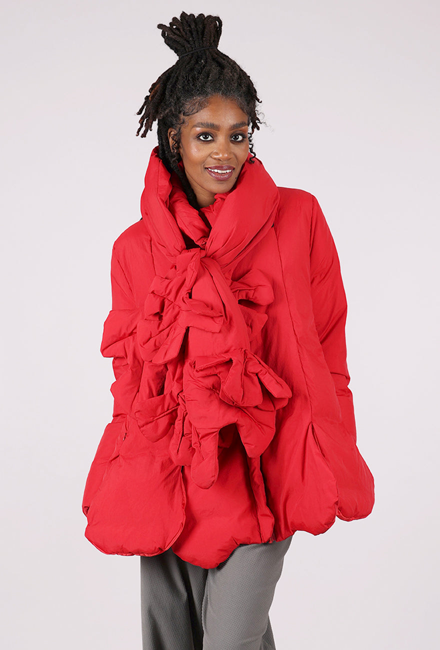 Rundholz Black Label Petal Puffer Scarf, Rose – Evie Lou