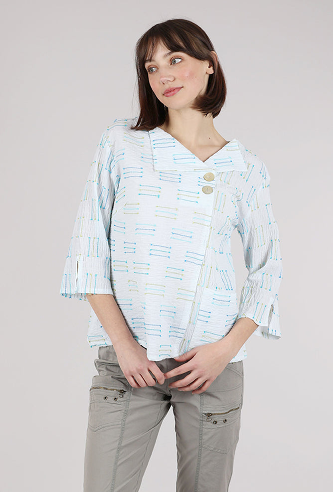 Habitat Lima Weave Pullover, Malibu