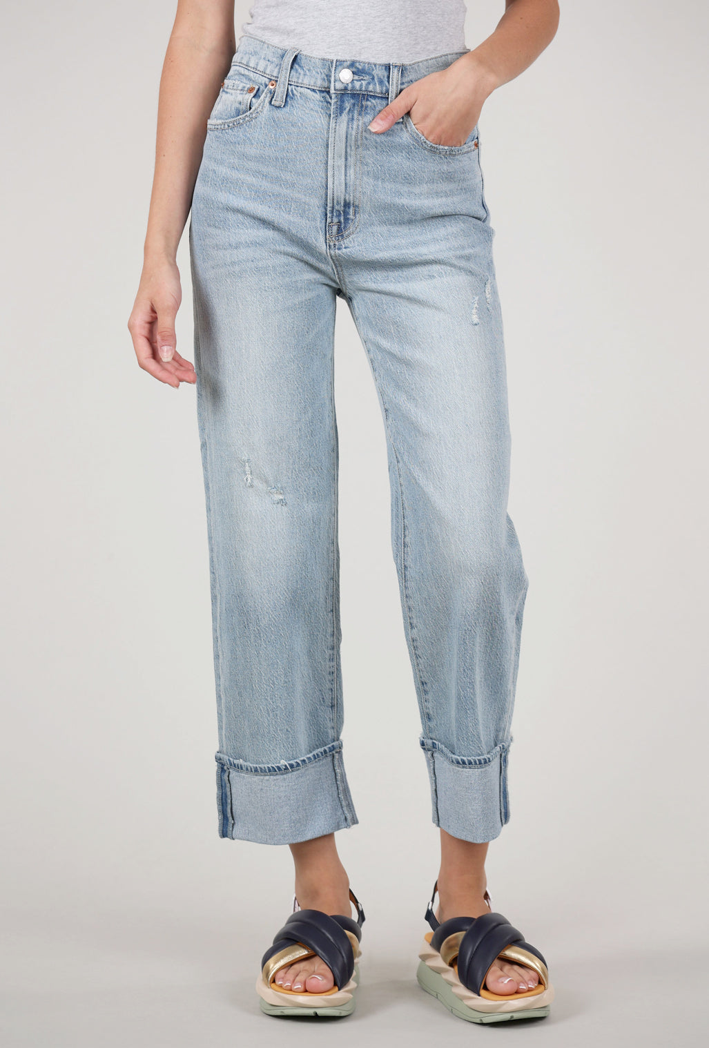 Pistola Cassie Cuffed Crop, Panorama Vintage