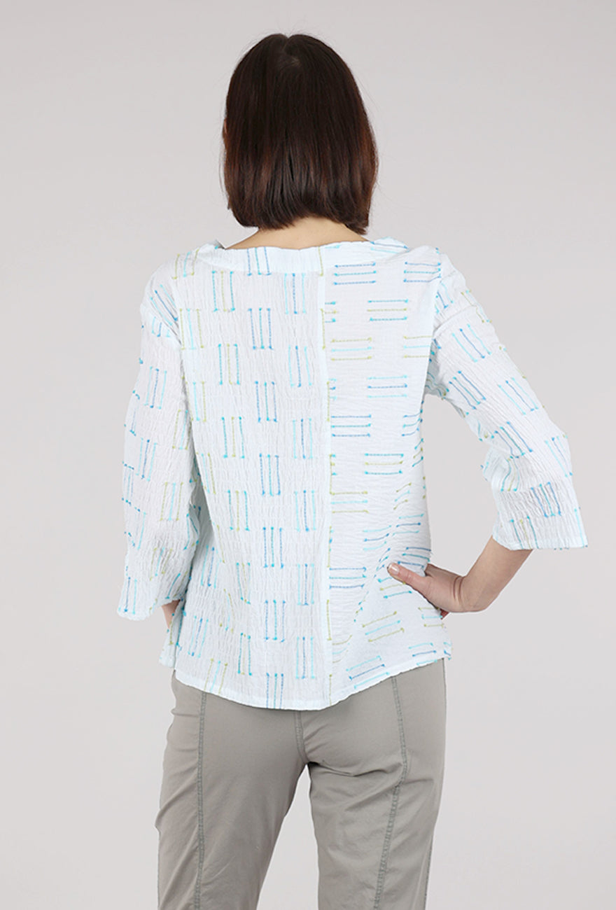 Habitat Lima Weave Pullover, Malibu