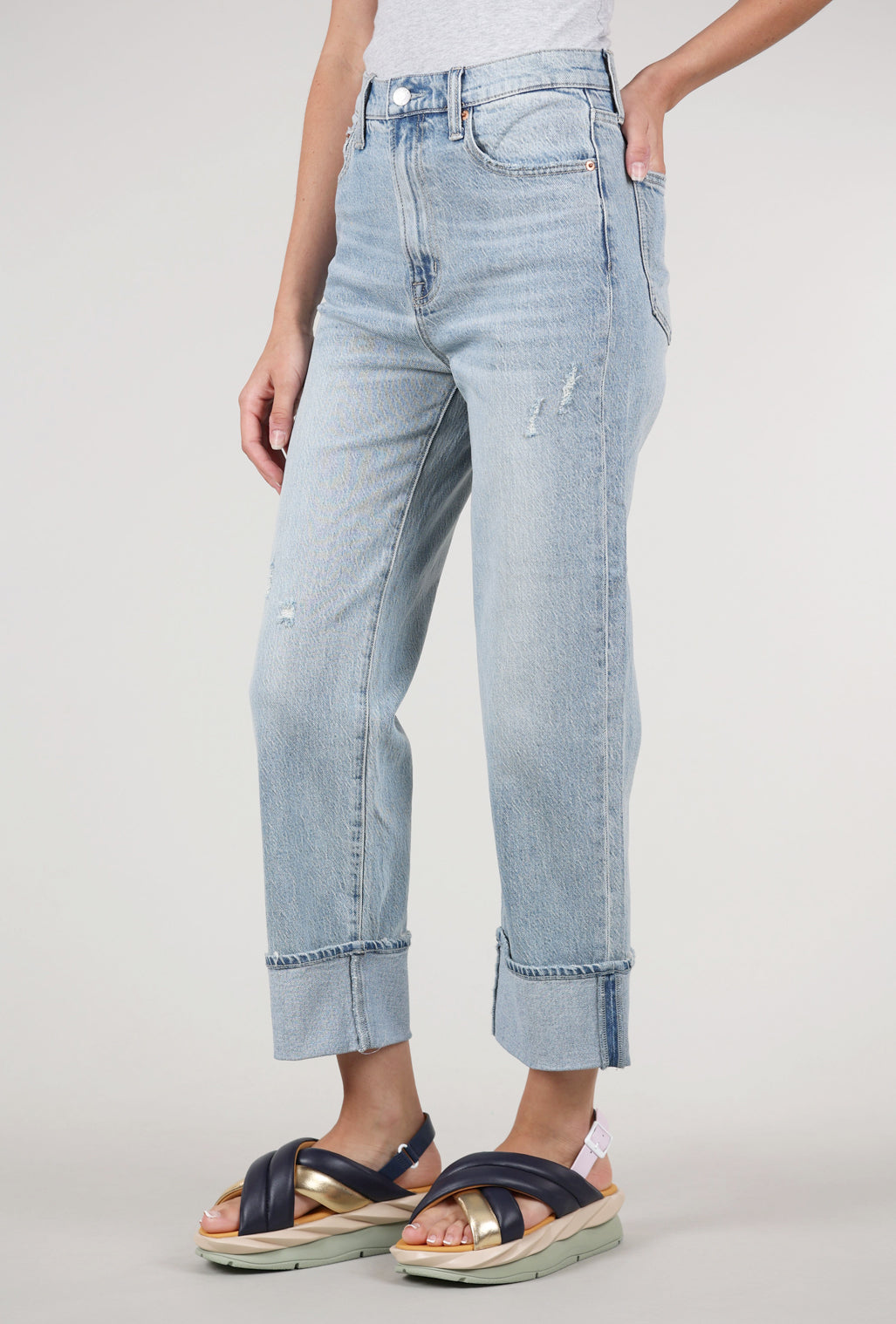 Pistola Cassie Cuffed Crop, Panorama Vintage